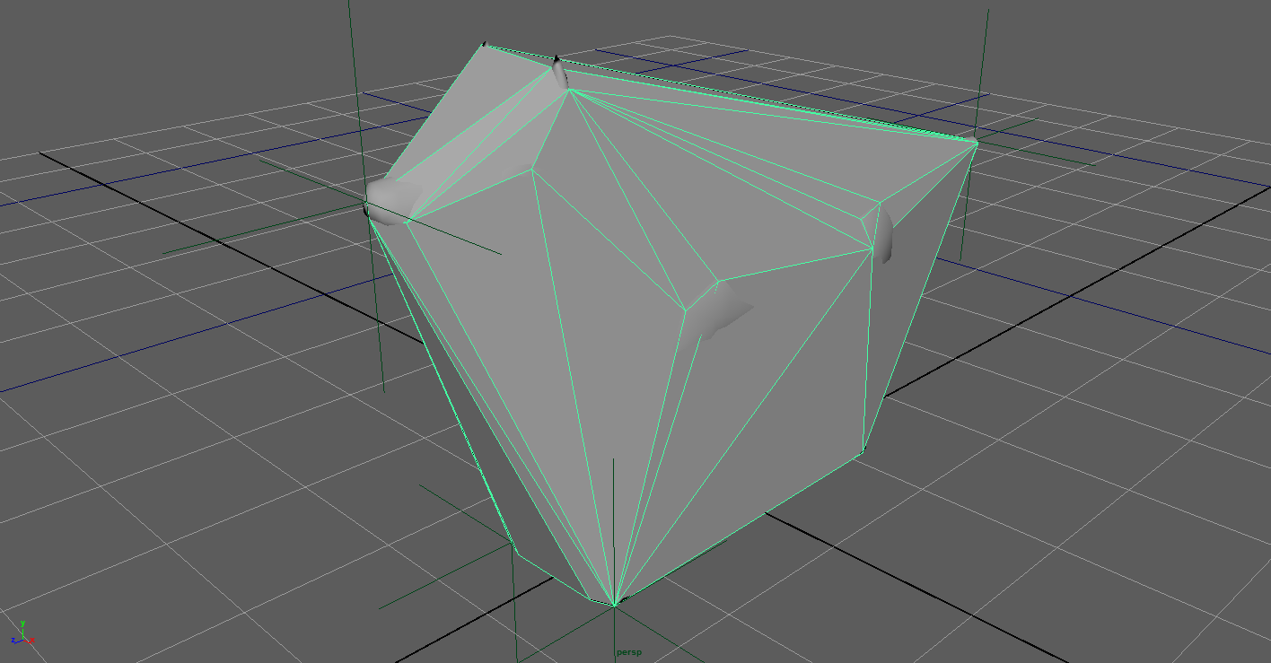 Nearly complete convex hull for dog model